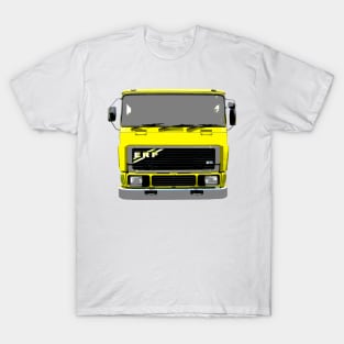 ERF E6 1980s classic heavy lorry yellow T-Shirt